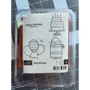 INVENTORY REDUCTION SALE. Bitty Birthday Stampin Up stamp set B47